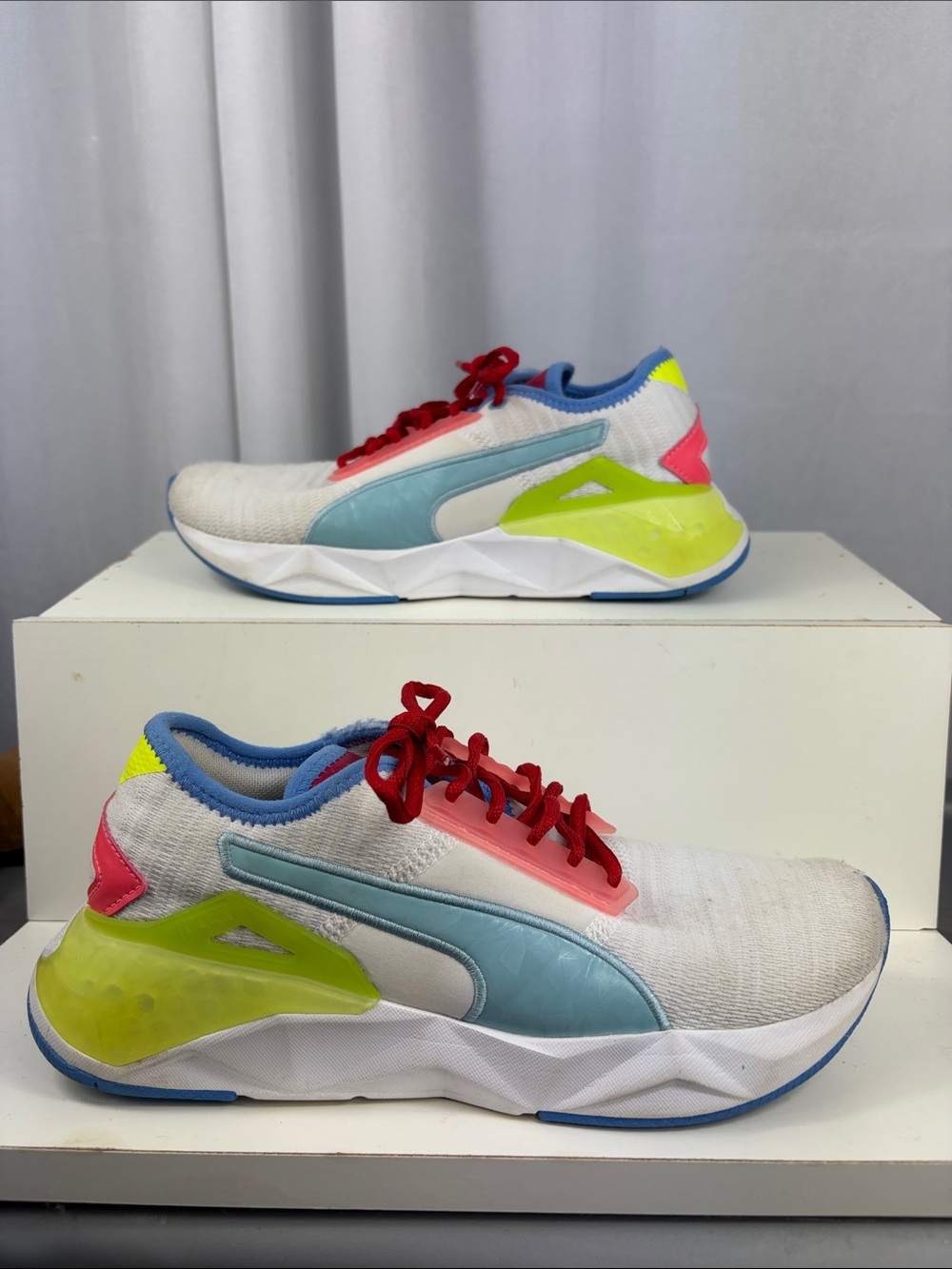 Puma Women's Cell Plasmic "Yellow Alert" Sneaker.